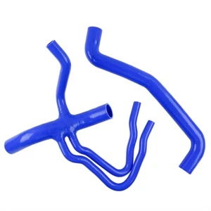 Blue Silicone Radiator Coolant Hose Kit for 1997-2002 2000 Ford Expedition 5.4L - Picture 1 of 8