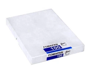 Foma Fomapan 100 5x7 film, 50 sheets -Fresh Film - Picture 1 of 1