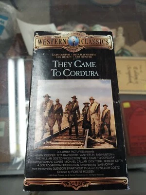 They Came to Cordura VHS Video Gary Sooper Rita Hayworth Van Heflin Tab Hunter - Image 1 of 4