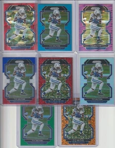T.Y. Hilton 2021 Prizm Refractor Card Lot / Purple Pulsar / No Huddle Red Disco - Bild 1 von 1