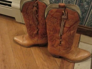 Ladies TEXAS Gorgeous Western Boots Size 7.5 M - Picture 1 of 11