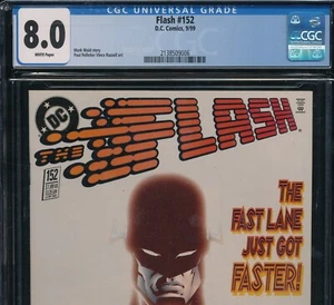 CGC 8 1999 FLASH GRADED DC COMIC BOOK STONE COLD GOT MILK STEVE AUSTIN TPHLC-152 - Picture 1 of 5