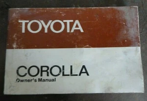 Toyota Corolla KE55 Owners Manual (T33409004) - Picture 1 of 3