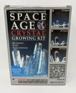 Space Age Crystal Growing Kit #642 Aquamarine Educational NIP - Bild 1 von 6