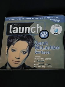 Launch 14 McLachlan Sarah CD ROM Hybrid Interactive Cd-rom MacLachlan Ben Folds - Picture 1 of 4