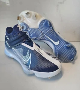 Nike Force Zoom Mike Trout 7 Metal Baseball Cleats ⚾Limited Blue White Sz 9.5 - Picture 1 of 12