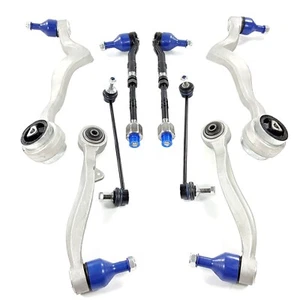 Front Control Arm Sway Bar Link Set FOR BMW E60 525i 530i 550i M5 528i 535i 8pc - Picture 1 of 11