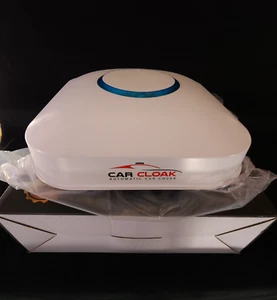 Car Cloak Automatic Car Cover Retractable Auto Body Shelter Size Medium M White - Picture 1 of 19