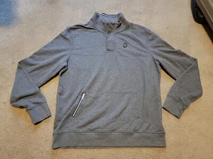 Fourlaps X Peloton grau 1/4 Zip Pullover Sweater Herren Größe Large XL - Bild 1 von 22