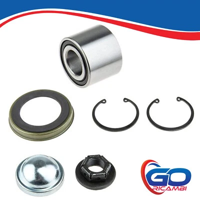 KIT CUSCINETTO RUOTA POSTERIORE BILATERALE PER FORD FIESTA V - FOCUS - FUSION - Immagine 1 di 3