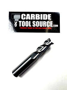 1/2" Dia x 1-1/4" LOC x 3" OAL 3 Flute AlumaCut Carbide End Mill USA F19 - Picture 1 of 1