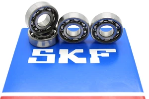 4 Stück SKF Rillenkugellager 6202/C3 15x35x11 mm OFFENE RILLENKUGELLAGER - Bild 1 von 2