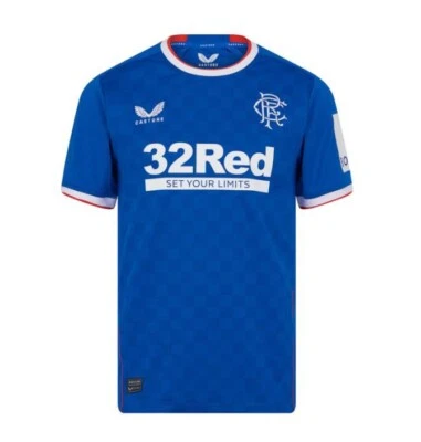 Glasgow Rangers FC Herren Fußball Trikot Gr. 4XL 5XL Castore Shirt Jersey neu