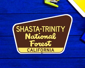 Shasta Trinity National Forest Kalifornien Aufkleber Sticker 3,75" x 2,5" Vinyl - Bild 1 von 1