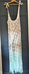 INGEAR RESORT Tie Dye Sleeveless Summer Maxi Dress S/M NWT - Picture 1 of 4