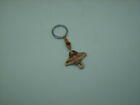 WOODEN FISH KEY CHAIN 1 1/2"X1 1/2" STINGRAY CUTE MADE IN USA NEW