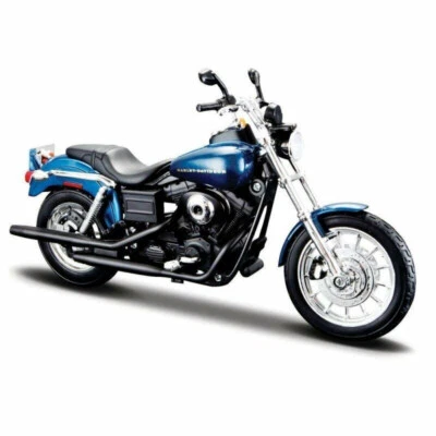 MAISTO 1:12 MOTO HARLEY DAVIDSON DYNA SUPER GLIDE SPORT 2004  ART 32321 - Immagine 1 di 2