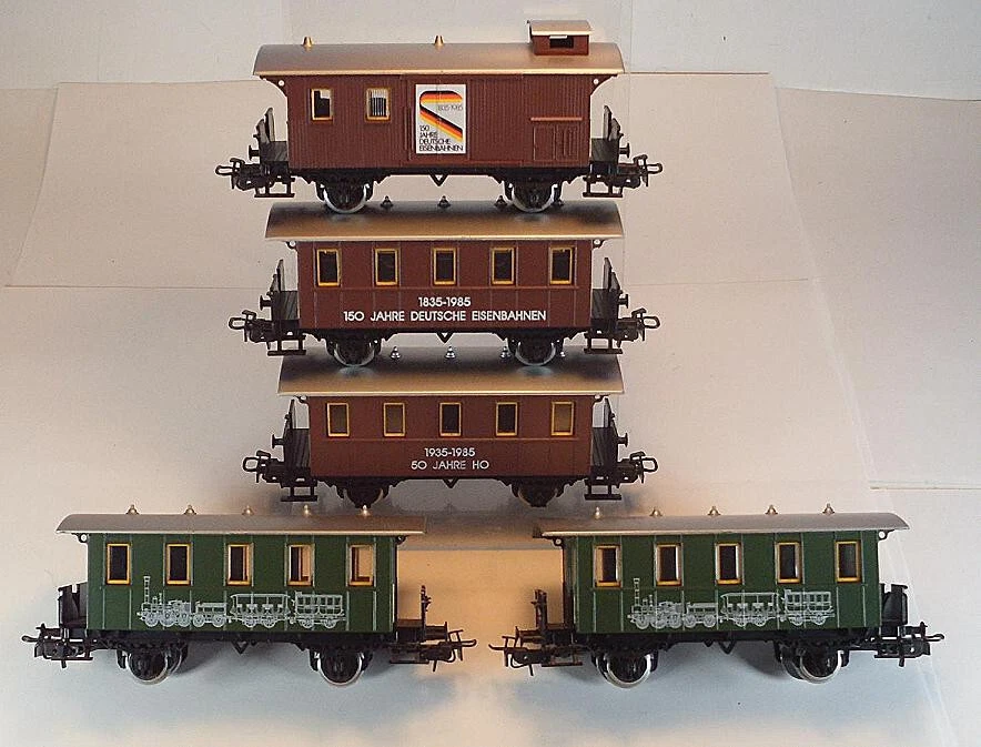 Märklin H0 Personenzug 50 Jahre H0, 150 Jahre Eisenbahn & Adler Motiv  2~ #3492 - Bild 1 von 1