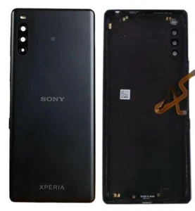 Original Sony Xperia L4 XQ-AD51 Tapa de la batería Backcover Sensor Negro Aceptable - Imagen 1 de 1