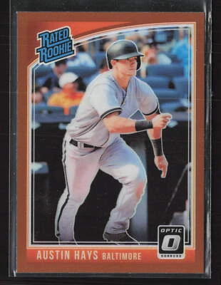 2018 Donruss Optic #58 Austin Hays Baltimore Orioles RC (S) - Image 1 of 2