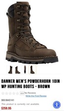 Danner Men's Powderhorn 400g Insulated GORE-TEX Waterproof Hunting Boots - Brown