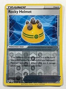 Rocky Helmet 159/185 Reverse Holo Uncommon Vivid Voltage Pokemon - Picture 1 of 4