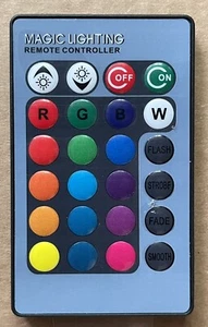 MAGIC LIGHTING HOLIDAY PARTY LIGHTS LED REMOTE CONTROL CONTROLLER ONLY, TESTED - Picture 1 of 2