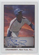 2010 TRISTAR Obak Auto Brown /75 Darryl Strawberry #A79 Auto