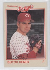 1989 Grand Slam Chattanooga Lookouts Butch Henry #11
