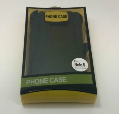 For Samsung Galaxy Note 5 Case Cover With(Belt Clip Fits Otterbox Defender)Black - Image 1 of 3