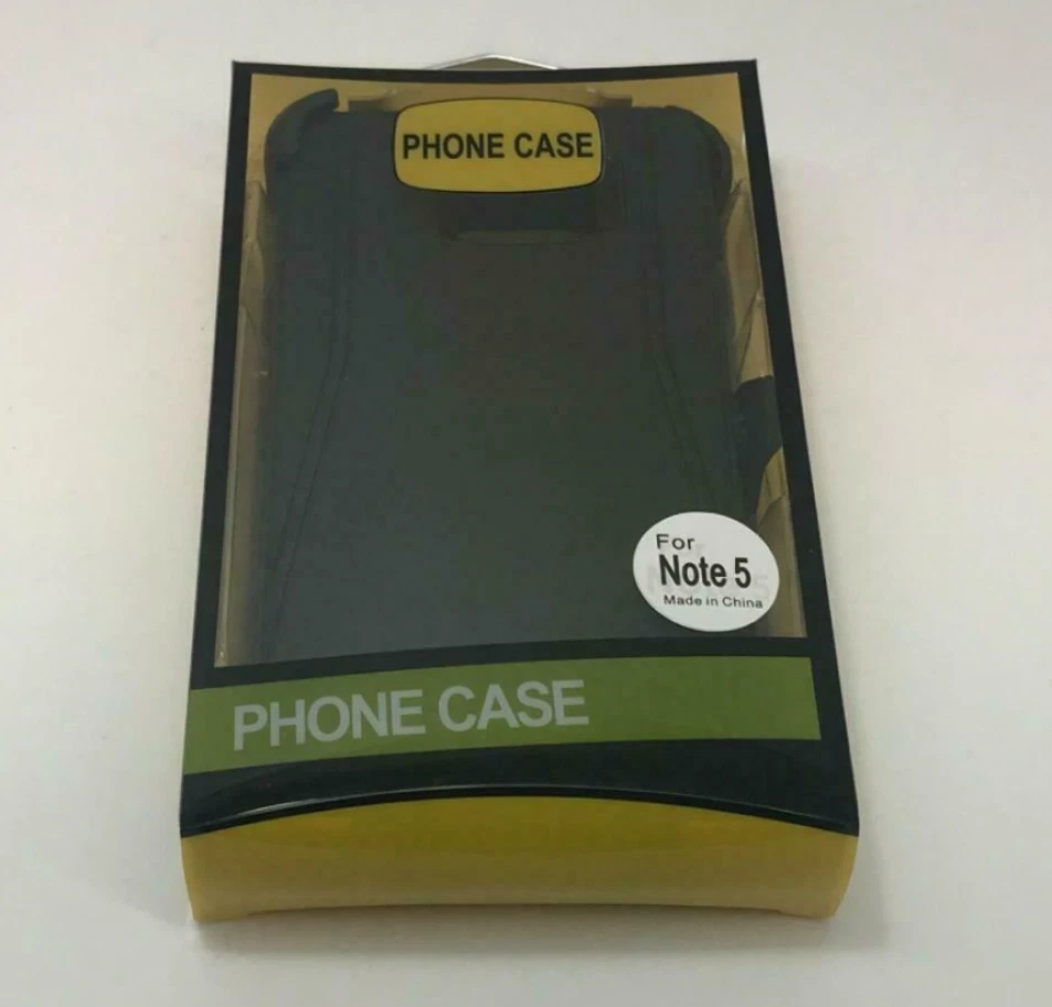 For Samsung Galaxy Note 5 Case Cover With(Belt Clip Fits Otterbox Defender)Black - Image 1 of 3