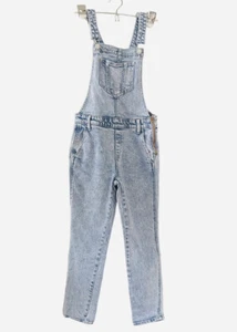 Mono con tirantes Old Navy para mujer talla 2 lavado ácido jeans jardinería cottagecore - Imagen 1 de 7