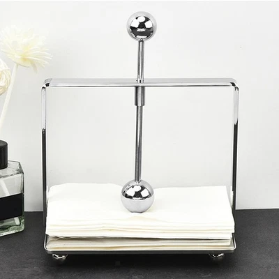 Portatovaglioli in acciaio inossidabile Pratico porta fazzoletti per la - Immagine 1 di 4