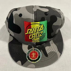Santa Cruz Skateboards  Camouflage Adjustable  Snapback  Cap - Picture 1 of 5
