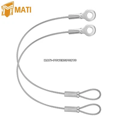 Fit Polaris Tailgate Cable Ranger 400 500 570 800 General 1000 XP 7082076 - 2Pcs - Image 1 of 4