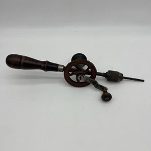 Vintage Millers Falls No.303 Egg Beater Style Handbohrer USA mit 1 Bit - Bild 1 von 16