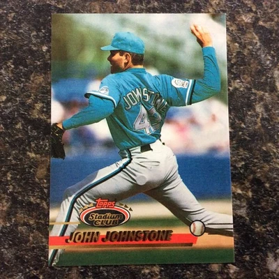 1993 Topps Stadium Club - John Johnstone #734 (RC) - Image 1 of 2