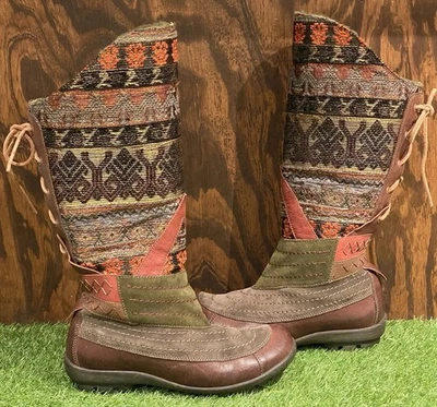 Think! Native Southwest Design Leather Boots Austria / Women’s US 6 EU 37 Foto 1 de 4