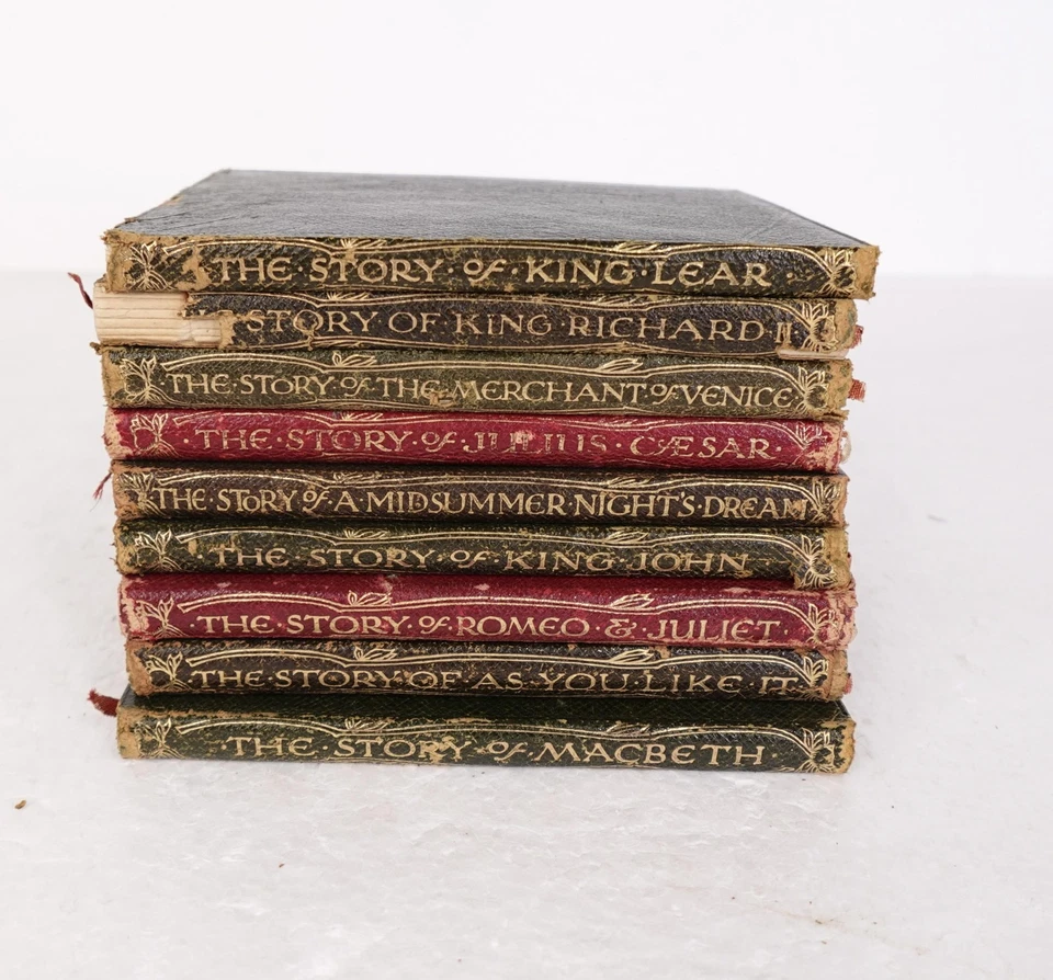 Vintage 1900s Shakespeare Stories Set Dent Dutton Alice Hoffman Robinson Curtis - Image 1 of 4
