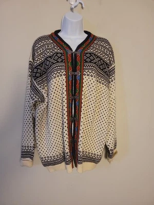 Dale of Norway Wool Cardigan Sweater Sz L - Image 1 of 4