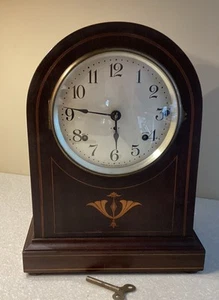 Antique Seth Thomas Quarter Hour Sonora 4 Rod Chime Mantel Clock RUNS (353) - Picture 1 of 18