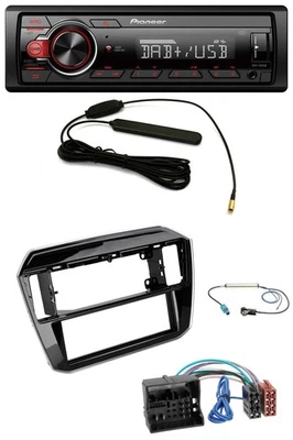 Pioneer MP3 DAB 1DIN AUX USB Autoradio für Seat Mii Skoda CitiGo 2020-2021 piano - Bild 1 von 4