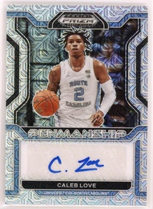 2022 Panini Prizm Caleb Love Mojo RC Auto /25 #CP-CL0  Trail Blazers - Picture 1 of 2