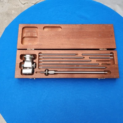 Juego de medición de distorsión del cigüeñal Starrett 696M con galga extensométrica 696B - usado Foto 1 de 4