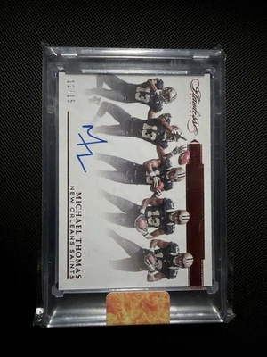 Panini Flawless 2016 - Rookie Progression Signatures Michael Thomas Ruby/15 Foto 1 de 2