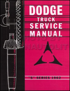 1962 Dodge Pickup and Truck Shop Manual D100-D300 W100-W300 WM300 Power Wagon - Picture 1 of 2