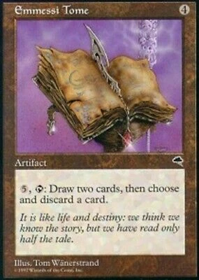4x Emmessi Tome ~ Moderately Played Tempest MTG Magic x4 4 UltimateMTG Playset A - Image 1 of 1