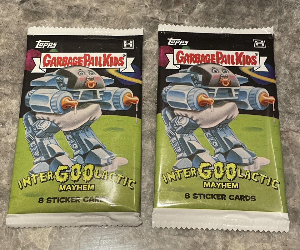 2023 Topps Garbage Pail Kids InterGOOlactic Mayhem (2) Factory Packs