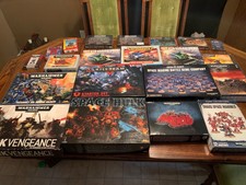 Warhammer 40k NIB NOS chaos necrons ultra marines new steel legion chimera 