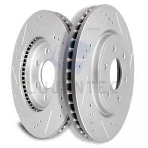 Rotores de discos de freno delanteros para Nissan Frontier Pathfinder Xterra Suzuki Equator - Imagen 1 de 8